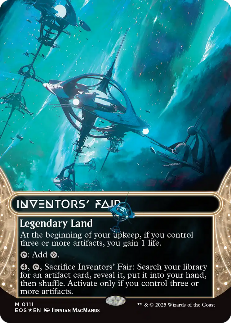 Inventors' Fair (0111) (Borderless) - Galaxy Foil