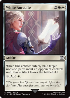 White Auracite (0579) - Surge Foil