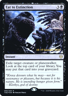 Eat to Extinction (090) (Prerelease) - Foil