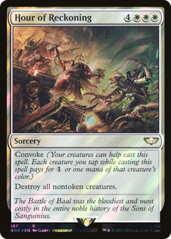 Hour of Reckoning - Surge Foil
