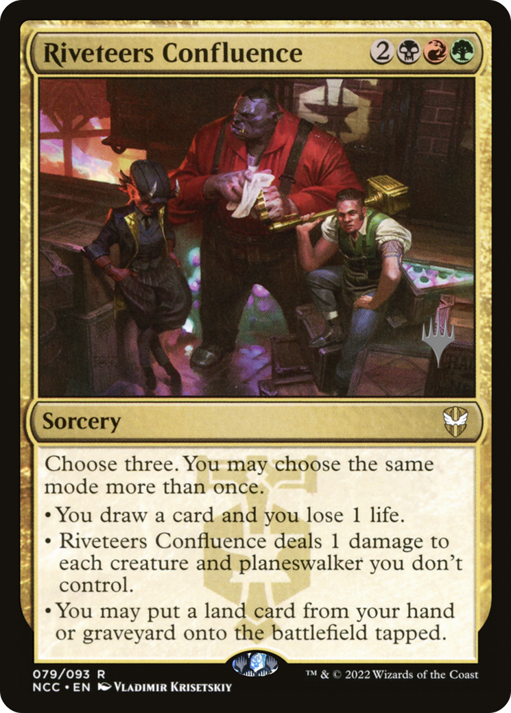 Riveteers Confluence (079) (Promo Pack) - Foil