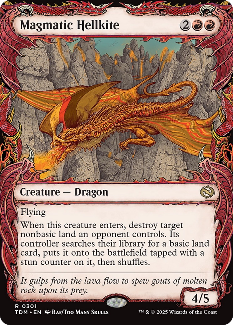 Magmatic Hellkite (0301) (Showcase) - Foil