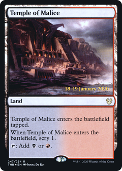 Temple of Malice (247) (Prerelease) - Foil
