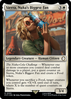 Sierra, Nuka's Biggest Fan (0553) - Surge Foil