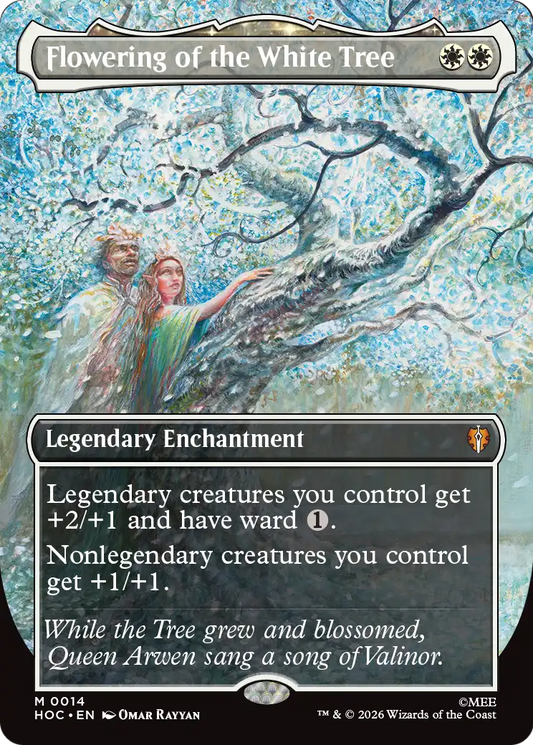 Flowering of the White Tree (0014) (Borderless) (HOC)