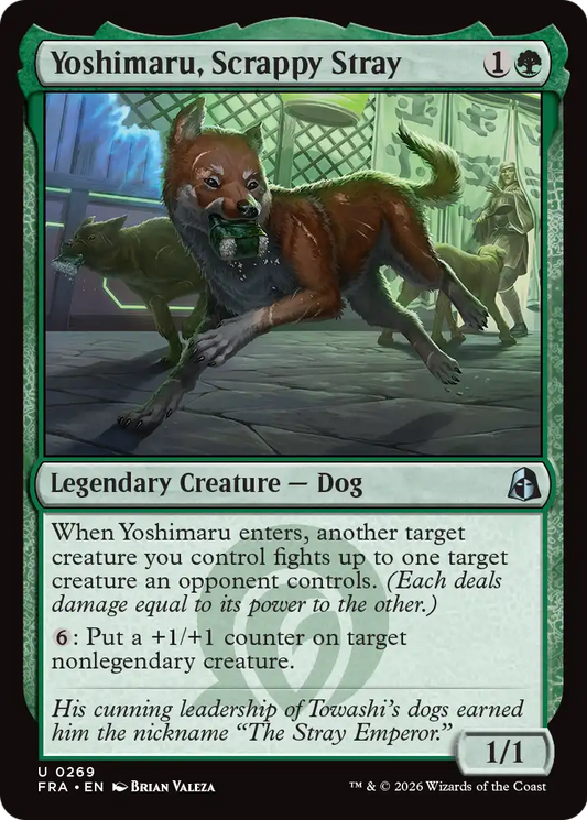 Yoshimaru, Scrappy Stray (FRA) - Foil