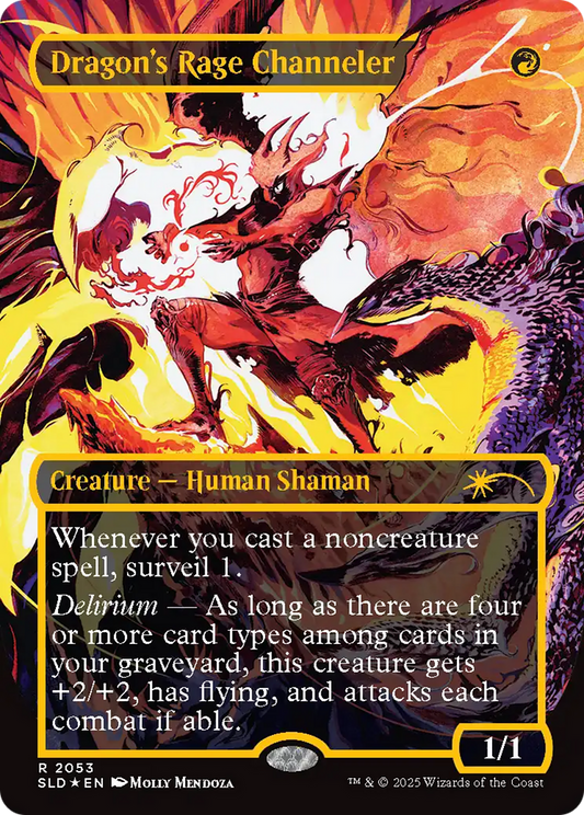 Dragon's Rage Channeler (2053) (Borderless) - Raised Foil