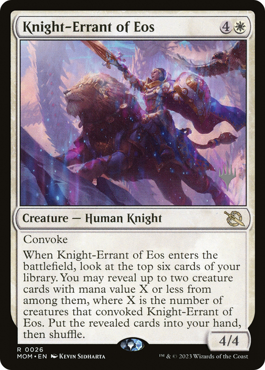 Knight-Errant of Eos (0026) (Promo Pack) - Foil