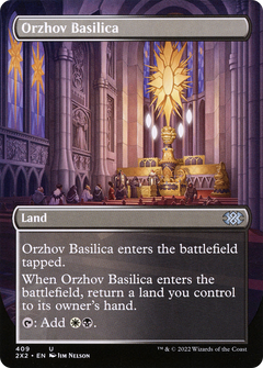 Orzhov Basilica (409) (Borderless) - Foil