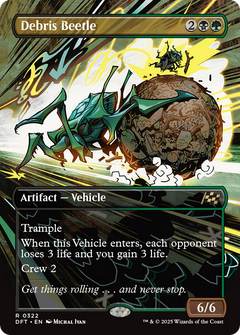 Debris Beetle (0322) (Borderless) - Foil