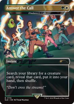 Answer the Call [Eladamri's Call] (1770) (Borderless) - Foil
