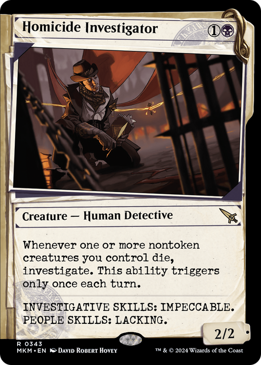Homicide Investigator (0343) (Showcase)