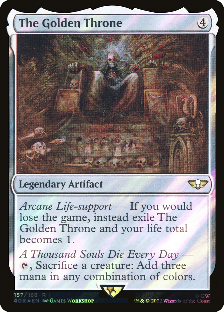 The Golden Throne - Surge Foil