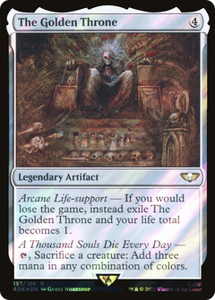 The Golden Throne - Surge Foil