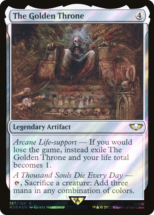 The Golden Throne - Surge Foil