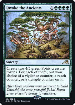 Invoke the Ancients (193) (Prerelease) - Foil