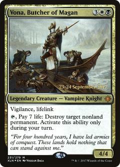 Vona, Butcher of Magan (231) (Prerelease) - Foil