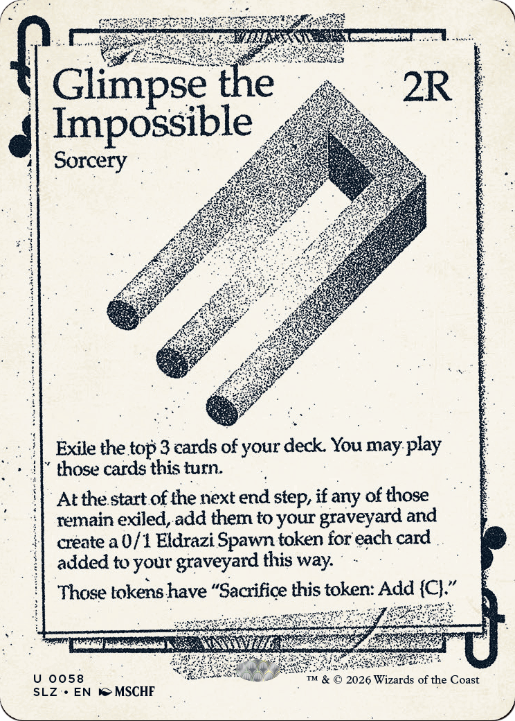 Glimpse the Impossible (0058) (Showcase) (SLZ)