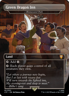 Green Dragon Inn [Homeward Path] (0365) (Borderless) - Foil