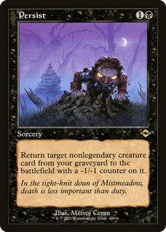 Persist (400) (Retro Frame) - Foil