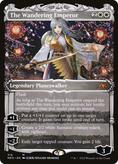 The Wandering Emperor (316) (Showcase) - Foil