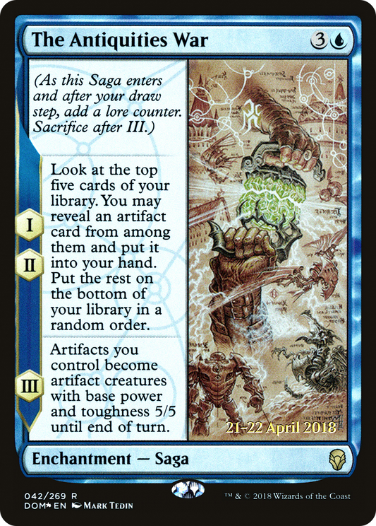 The Antiquities War (042) (Prerelease) - Foil