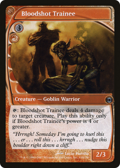 Bloodshot Trainee - Foil