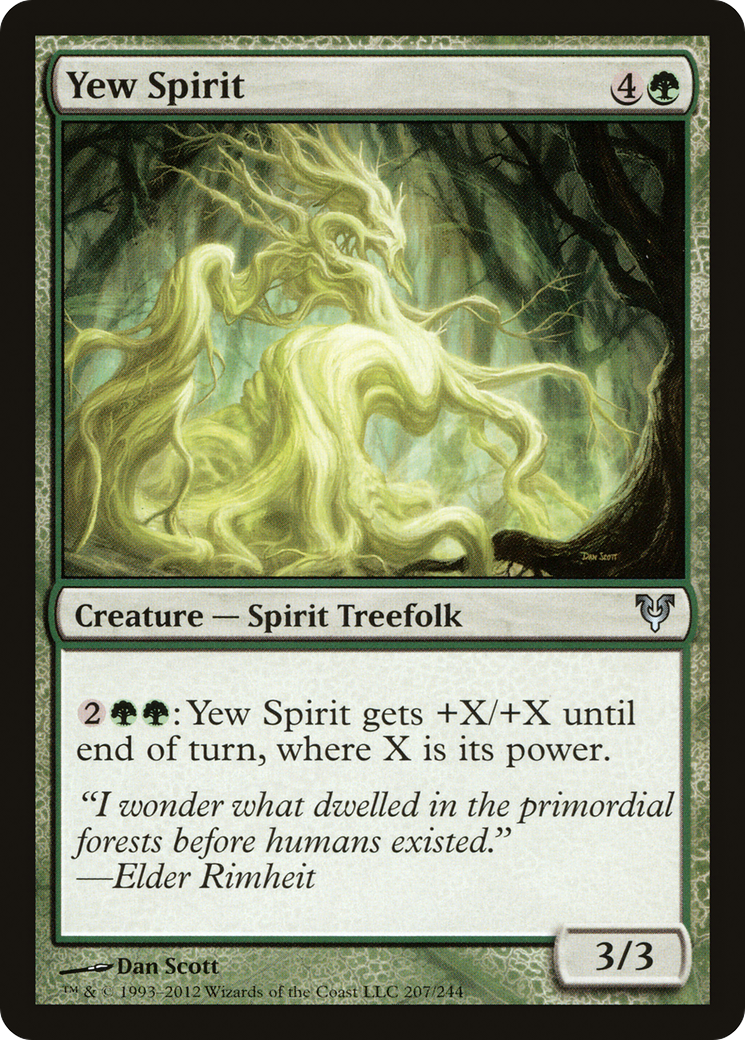 Yew Spirit - Foil