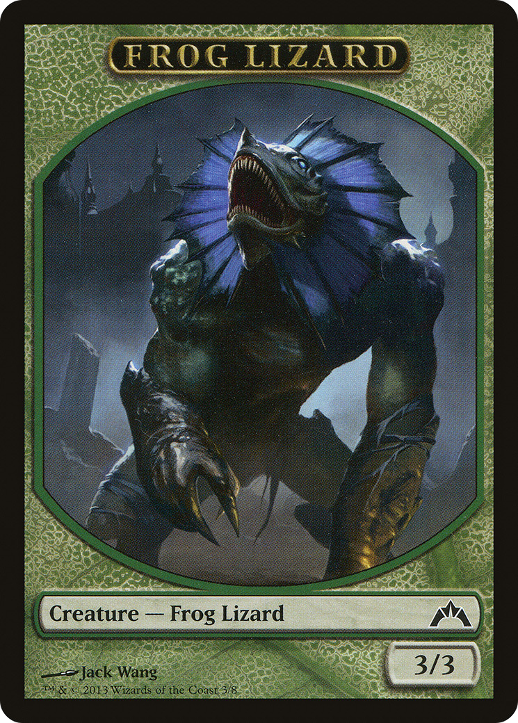 Frog Lizard Token (003)