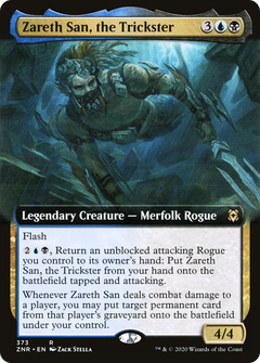 Zareth San, the Trickster (373) (Extended Art)