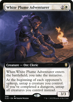 White Plume Adventurer (558) (Extended Art)