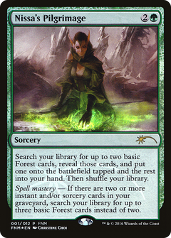 Nissa's Pilgrimage (001) (FNM) - Foil