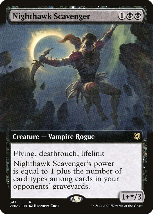 Nighthawk Scavenger (341) (Extended Art) - Foil