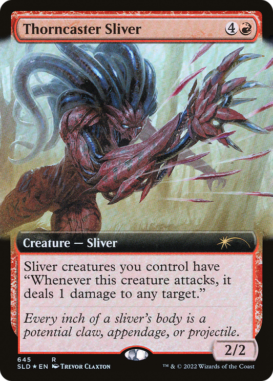 Thorncaster Sliver (645) (Extended Art) - Foil