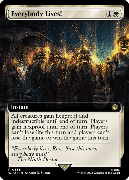 Everybody Lives! (0338) (Extended Art) - Foil