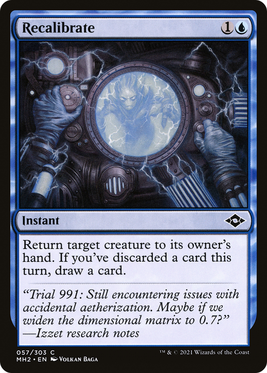 Recalibrate - Foil