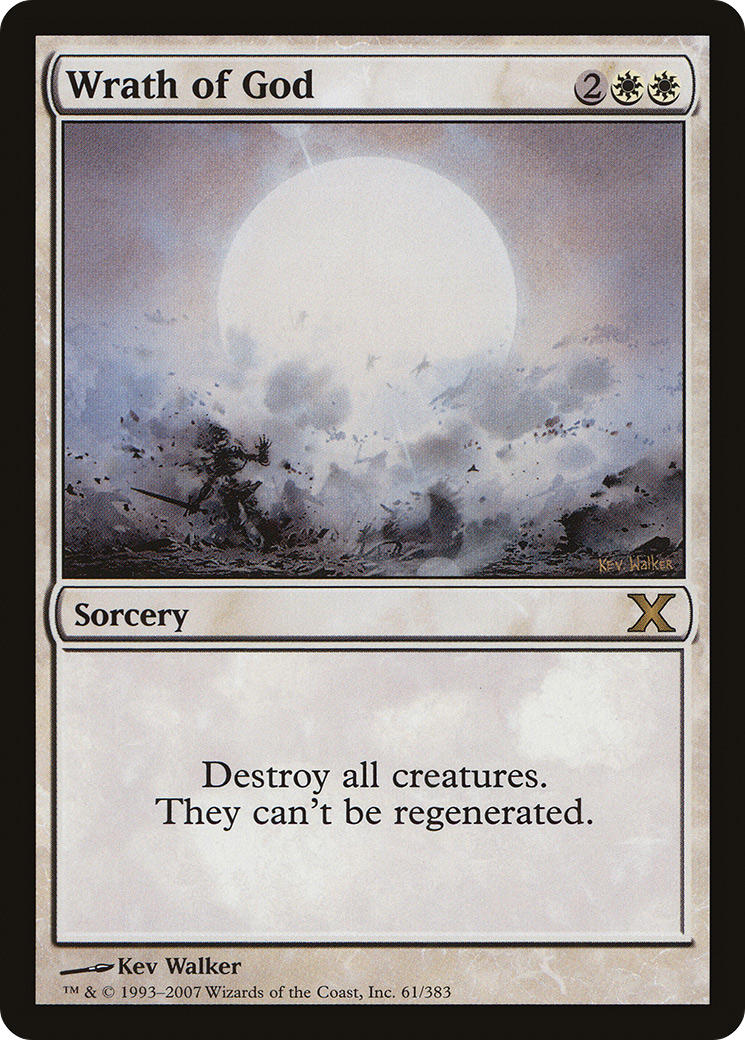 Wrath of God - Foil