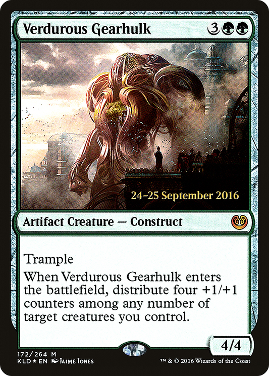 Verdurous Gearhulk (172) (Prerelease) - Foil