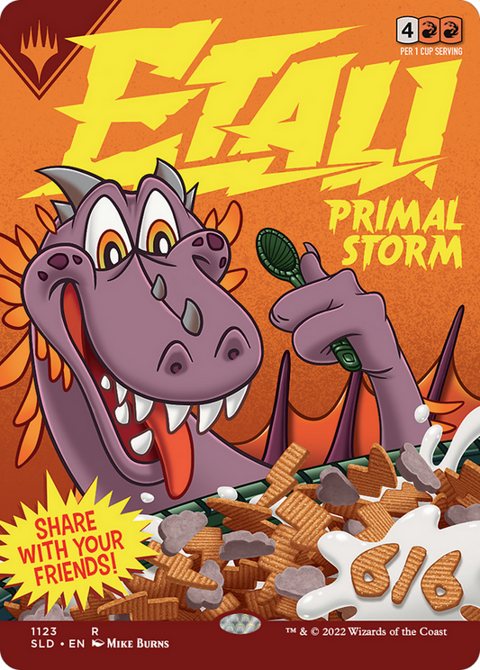 Etali, Primal Storm (1123) (Reversible) (Showcase) (SLD)