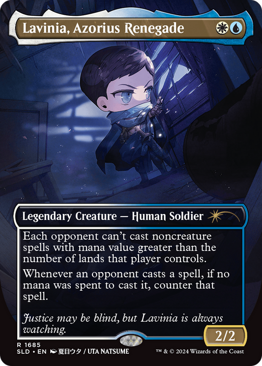 Lavinia, Azorius Renegade (1685) (Borderless) - Foil