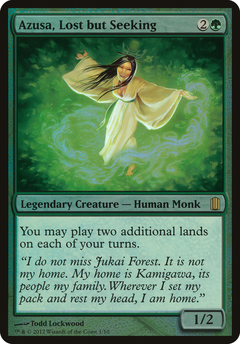 Azusa, Lost but Seeking (Oversized) - Foil