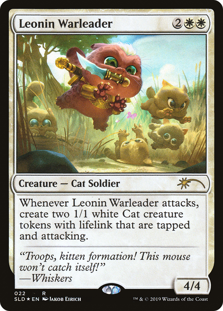 Leonin Warleader (022) - Foil