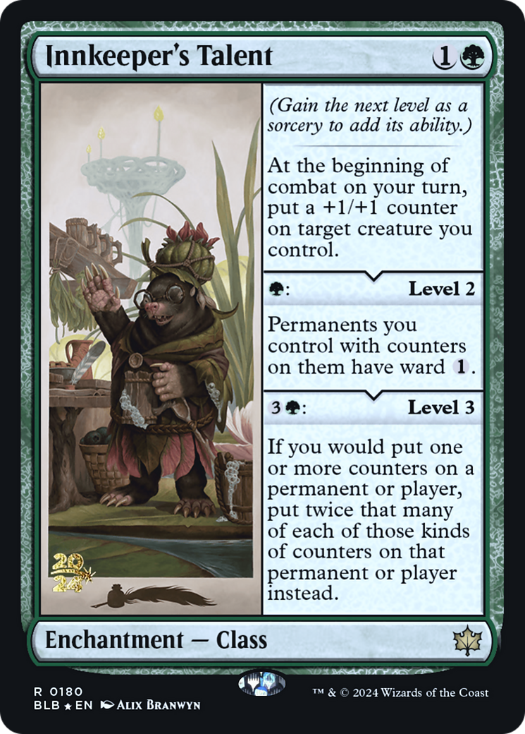 Innkeeper's Talent (0180) (Prerelease) - Foil