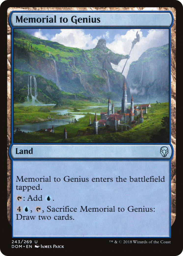 Memorial to Genius - Foil
