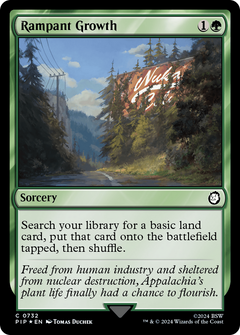 Rampant Growth (0732) - Surge Foil
