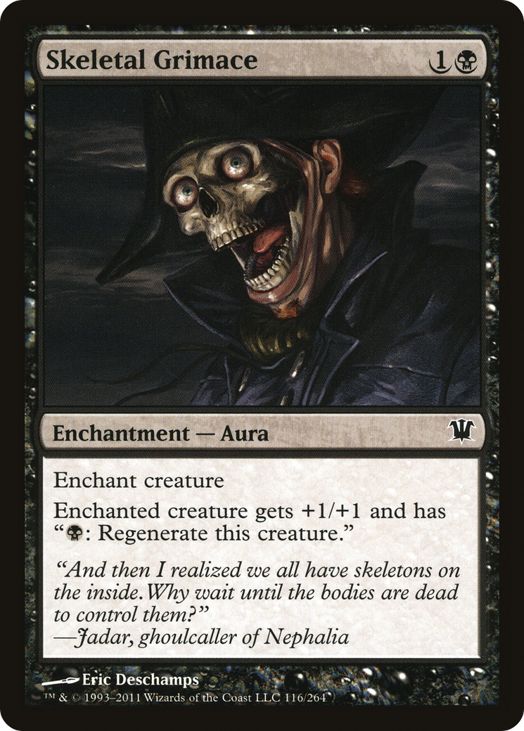 Skeletal Grimace - Foil