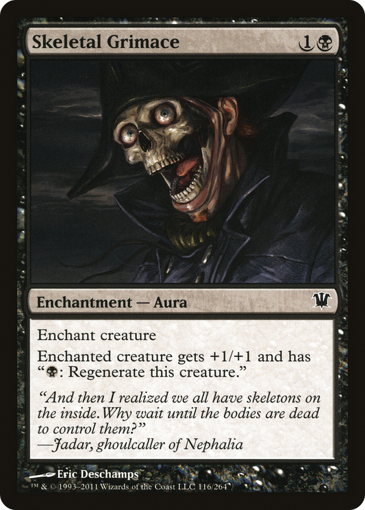 Skeletal Grimace - Foil