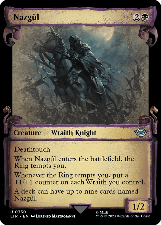 Nazgul (0730) (Showcase) - Silver Foil