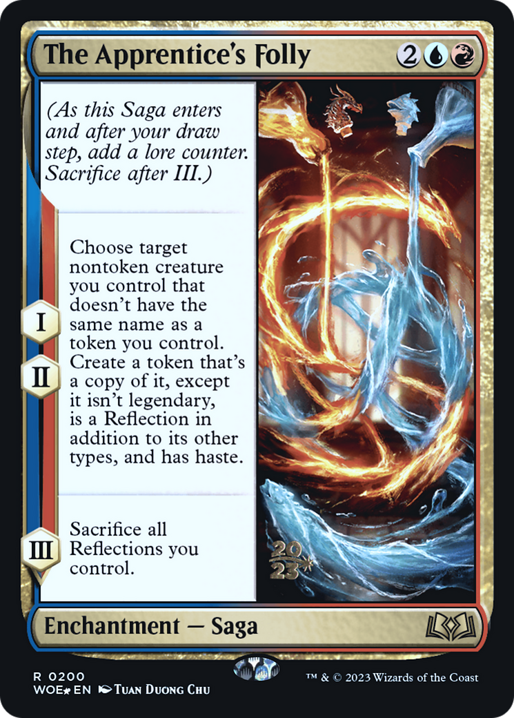 The Apprentice's Folly (0200) (Prerelease) - Foil