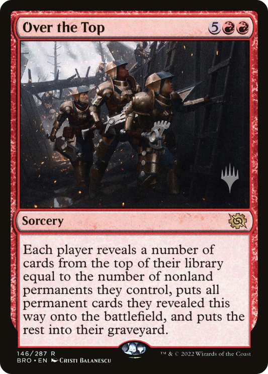 Over the Top (146) (Promo Pack) - Foil